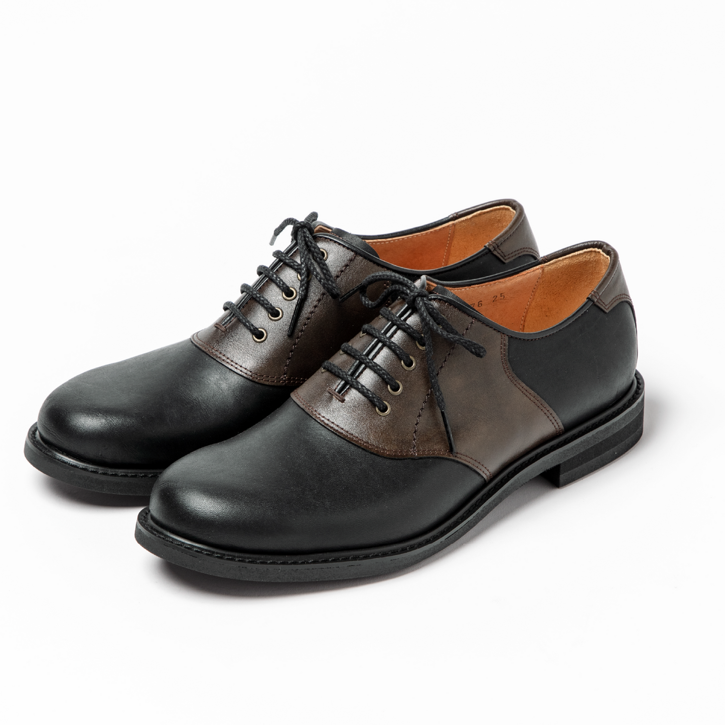 #2371/#2376 サドル・オックスフォード Black