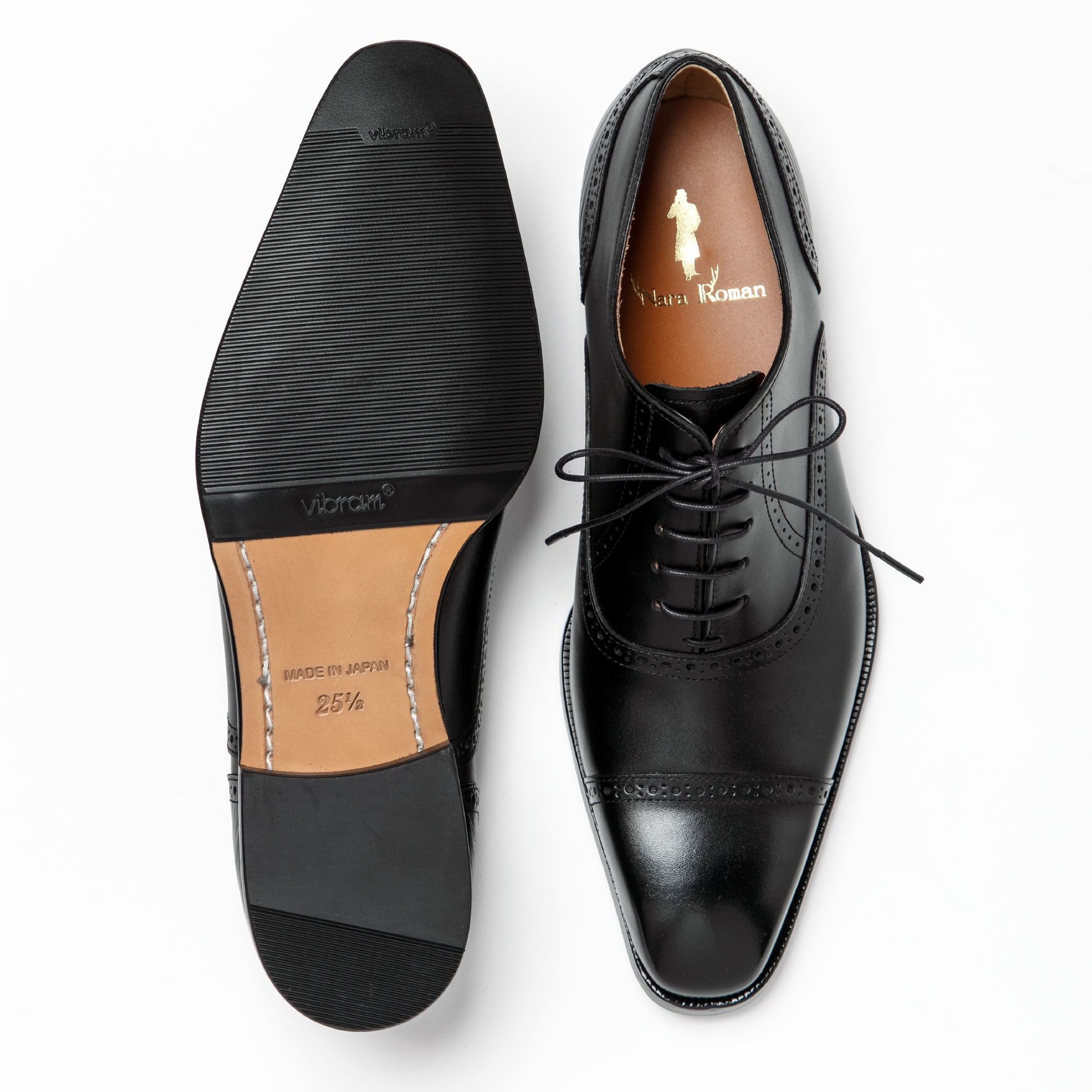 1201 セミブローグ Black – NaraRoman 1201 セミブローグ Black – NaraRoman